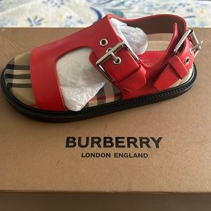Girls Burberry Sandals